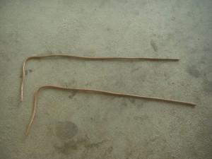 Dowsing rods