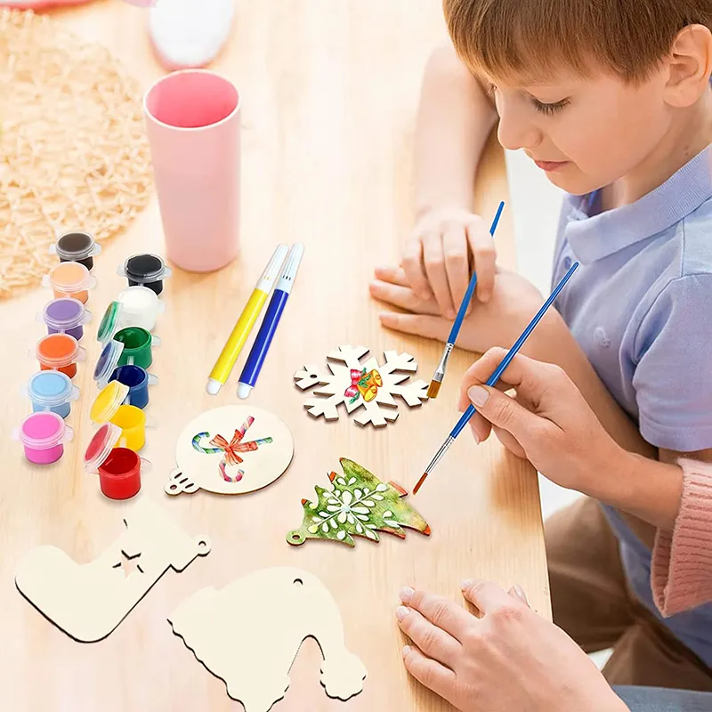 Elf on The Shelf Activities - paint ornaments